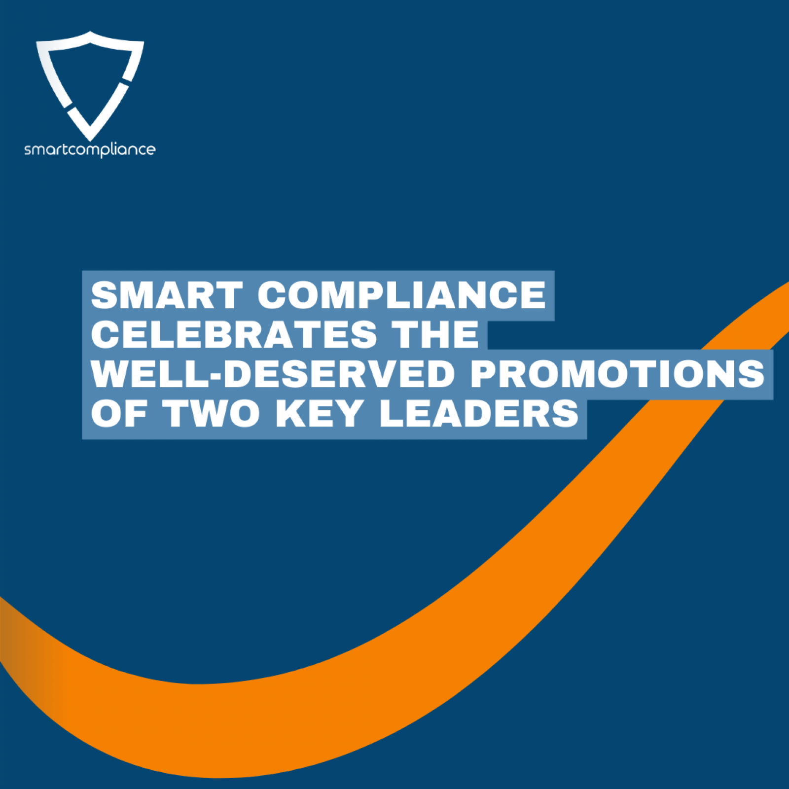 Smart Compliance Celebrates the Well-Deserved Promotions of Two Key Leaders